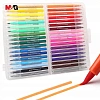 Фломастеры M&G, круглый корпус, смываемые, 36 цветов в наборе