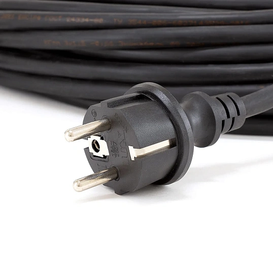 Удлинитель КОМУС КГ 3х1,5кв.мм. 20м 16А с заземлением, с заглушкой, IP44