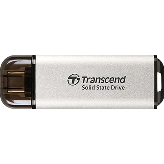 Портативный SSD Transcend ESD300 (TS512GESD300S) 512GB/USB 3.2/серебр