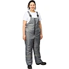 Полукомбинезон рабочий зимний женский з46-ПК серый (р.64-66) 182-188