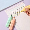 Набор текстовыделителей Deli 1-4,5мм, скош.нак.,12цв, паст.флуо. ES621-12C
