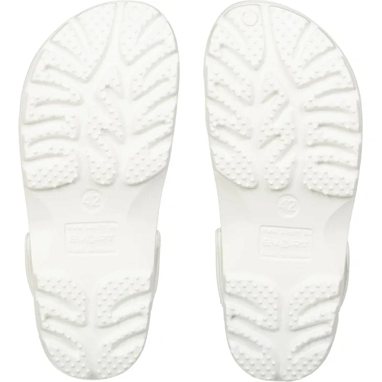 Сабо мужские EVART Ола белый/белый р.42