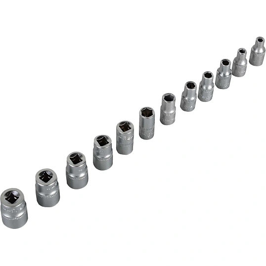 Набор инструмента Вихрь 1/4, CrV, пластик. кейс 29 предм (73/6/7/1)