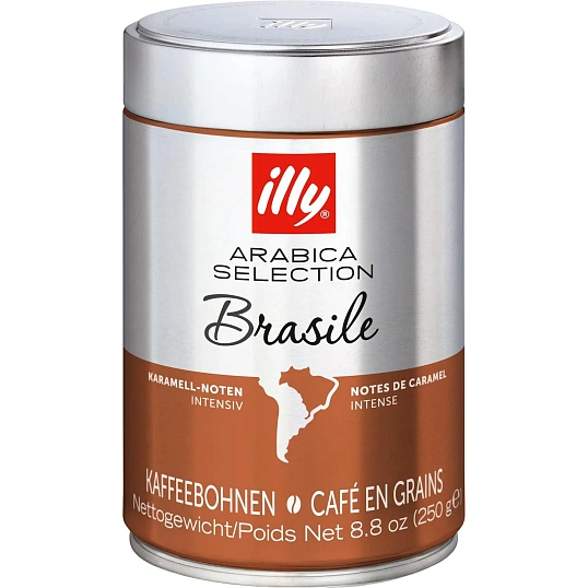 Кофе illy Бразилия моноарабика в зернах, 250г 6855