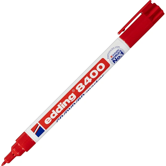Набор маркеров для CD EDDING E-8400/4S 0,5-1 мм, 4 цвета