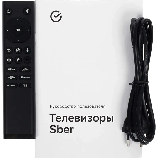 Телевизор Sber SDX-43U4124, UHD, смарт (Салют ТВ)
