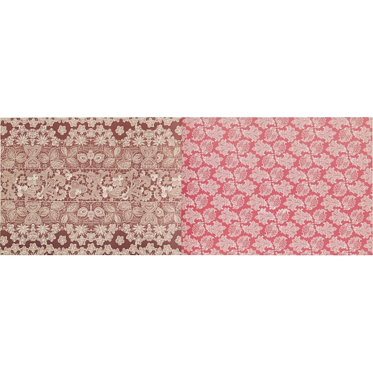 Бумага цветная  для декорирования и творчества  а4 8л. Кружева 2-055/04