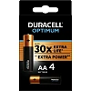 Батарейка DURACELL Optimum АА/LR6-4BL уп/4шт
