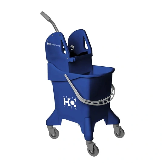 Тележка одноведерная с универсальным отжимом,син 31 л HQ Profiline 74622
