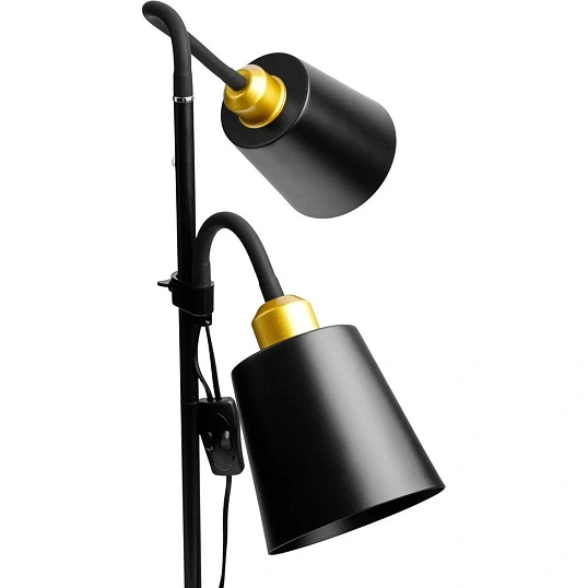 Светильник Ultraflash UF-404 C02 черн  (напольн, торшер, цоколь Е27)