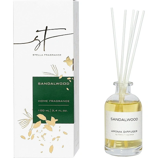 Аромадиффузор Stella Fragrance Sandalwood 100 мл арт.SF0407