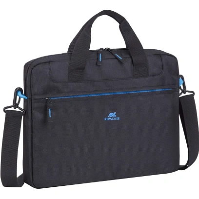 Сумка для ноутбука 14.0, RivaCase Regent, черная, 8027 Black