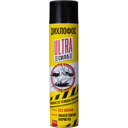 Средство от насекомых Дихлофос №,  600 мл