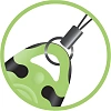 Точилка Maped ELEMENTS, 1 отверстие до 8 мм,пластик,ассорти,501600