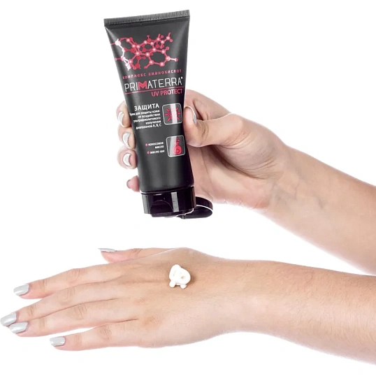 Крем защитный Primaterra UV PROTECT для лица и рук 100мл