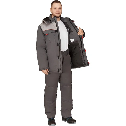 Костюм рабочий зимний Фаворит с бр. (р.56-58) 170-176