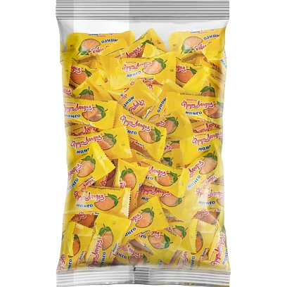 Конфеты Фрутландия желейные со вкусом манго пак 1000г