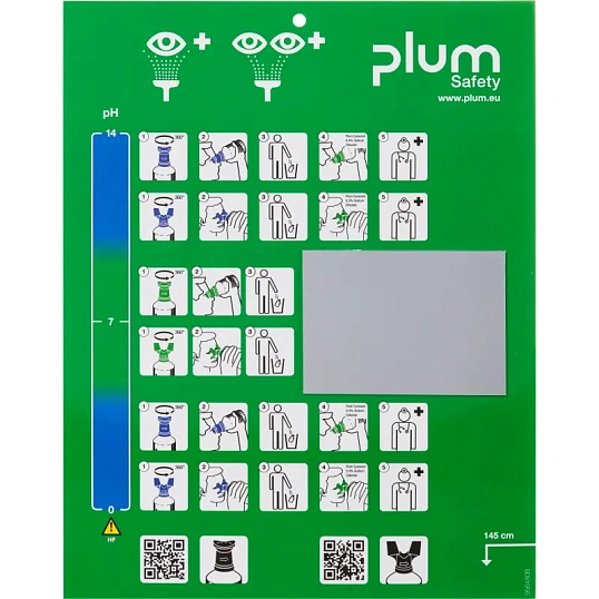 Комплект для промывки глаз Plum Eyewash 500мл+pH Neutral 200мл 4789 (6492)