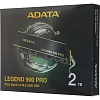 SSD накопитель A-Data PCIe 4.0 x4 2TB SLEG-900P-2TCS Legend 900 Pro