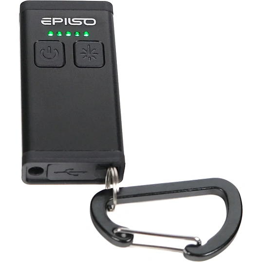 Фонарь EPILSO EPF-010 (брелок, LED со светорегулятором+лазер, аккум,type-c)