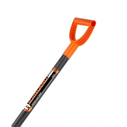 Лопата для уборки снега FINLAND пластик 49х41х151 см с черенком 1023-Ч