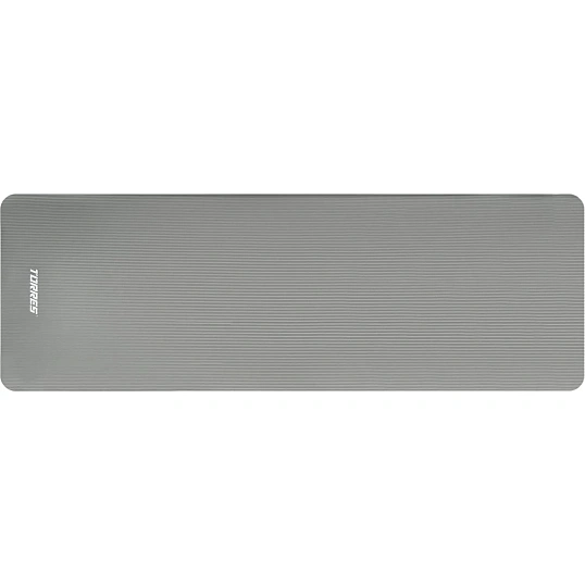 Коврик для йоги TORRES SOFT, YL10108, NBR(синт.каучук), толщина 0,8см/серый