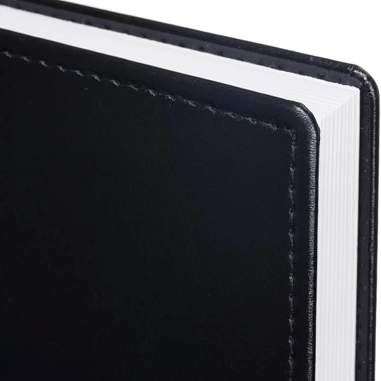 Ежедневник датированный 2026, черный,А6, 100х150 мм,336 стр,Agenda