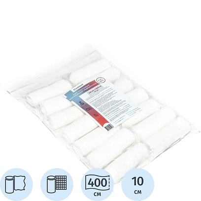 Бинт эластичный фиксирующий медицинский  100x4000 FIXOMED 14 шт/уп