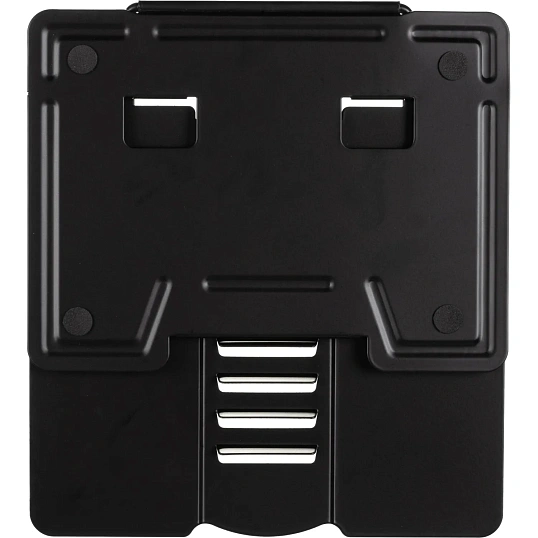Подставка для книг Комус Класс черная, металл 19x15,5x20см,7 настроек
