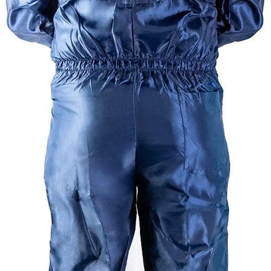 Комбинезон многоразовый защитный с капюшон Jeta Safety JPC75b синий р. XXL