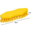 Щетка ручная скраб FBK 180х60мм жесткая желтая 15062-4