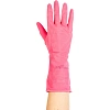 Перчатки резиновые Paclan Practi Comfort розовые 4076524/4076534р.М