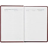 Ежедневник недатированный бордо, А6,100x150, 320стр, Agenda
