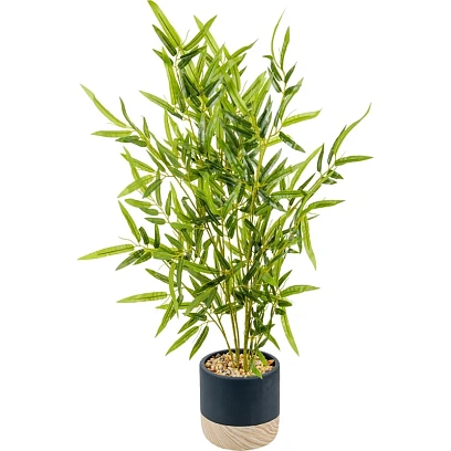 Растение Цветок искусственный Бамбук в цемент.горшке, Д125 Ш125 В650,Mia5