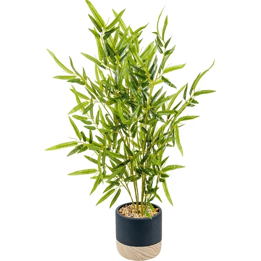 Растение Цветок искусственный Бамбук в цемент.горшке, Д125 Ш125 В650,Mia5