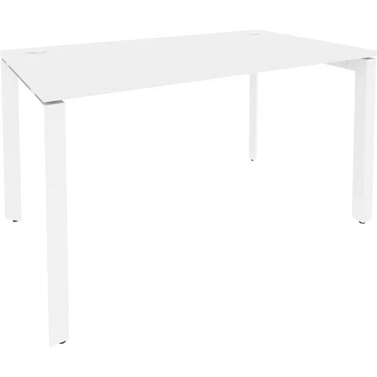Стол ONIX-П П на металлокаркасе O.MP-SP-3.8 белый бриллиант/белый Ш1380