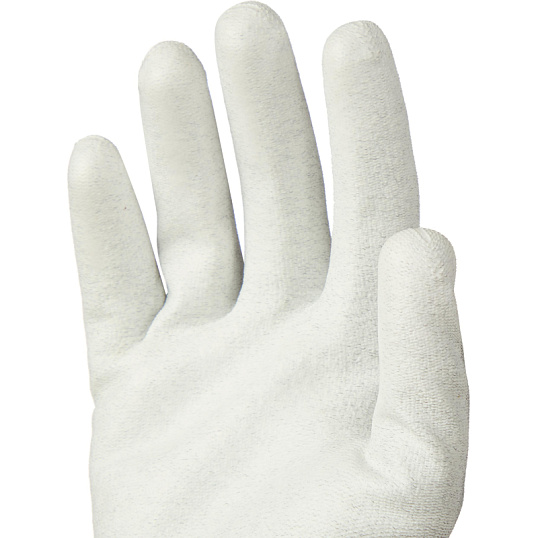 Перчатки защитные TOPFORT Ant PU антистат.нейлон/карбон.нить с ПУ р.11