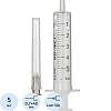 Шприц 2-комп. однораз. 5мл LS 22G(0,7x40) прил. 100шт/уп KD-Ject