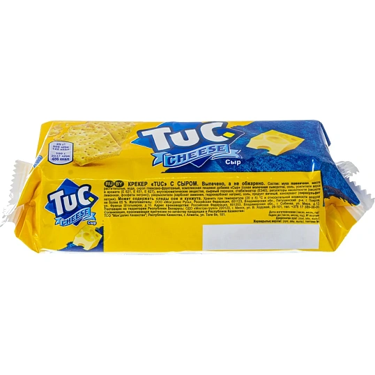 Крекер TUC со вкусом сыра, 100гx24шт/уп