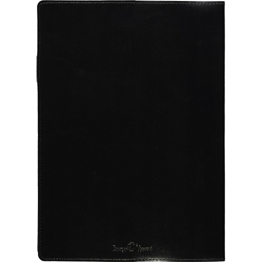 Еженедельник недатированный черный,кожа,A4 64л,Br.V.PROFY 3-098/02