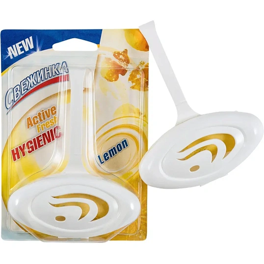 Освежитель для унитаза блистер Свежинка лимон 30 г