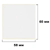Термотрансферные этикетки ПГЛ 58х60 (4 шт.)+риббон WAX 60x100 в комплекте