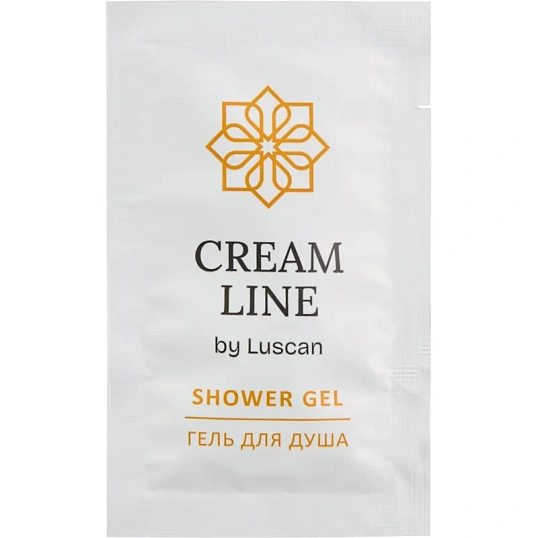 Гель для душа Luscan Cream Line, саше 10мл,500шт/уп
