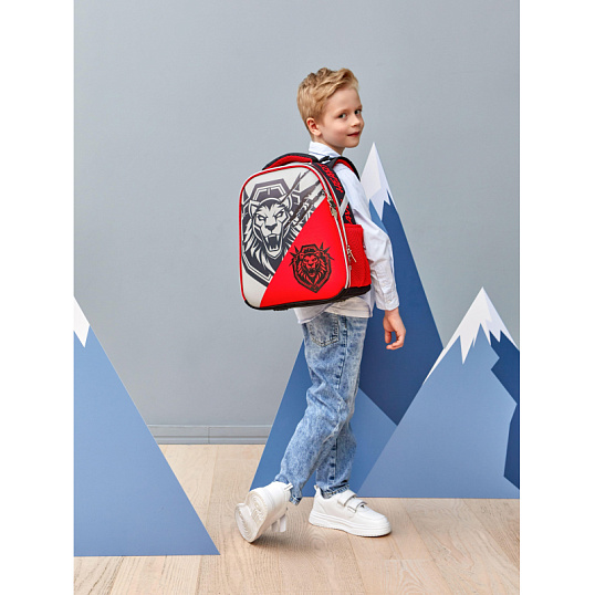 Ранец Комус Класс Basic Храбрый, 2 отд, эргоном спинка