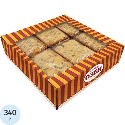 Печенье  Семейка ОЗБИ с семенами подсолнечника 340г