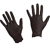 Перчатки однораз. PACLAN нитрил неопудренные черные 407780 р.M 50шт/уп,ПС