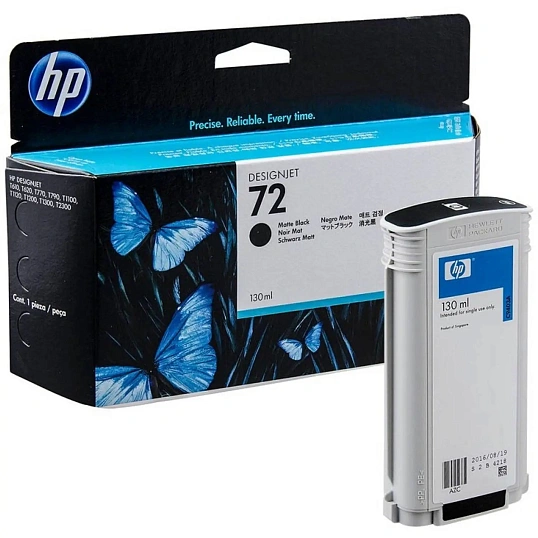 Картридж струйный HP 72 C9370A чер. фото для DgnJ T610/770/1100/1120