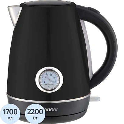 Чайник Pioneer KE565M, черный