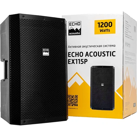 Акустическая система Echo Acoustic EX112P, активная, 1000Вт Peak, DSP