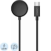 Зарядное устройство PERO беспр. TC20 USB-C для Galaxy Watch магнитн, черное